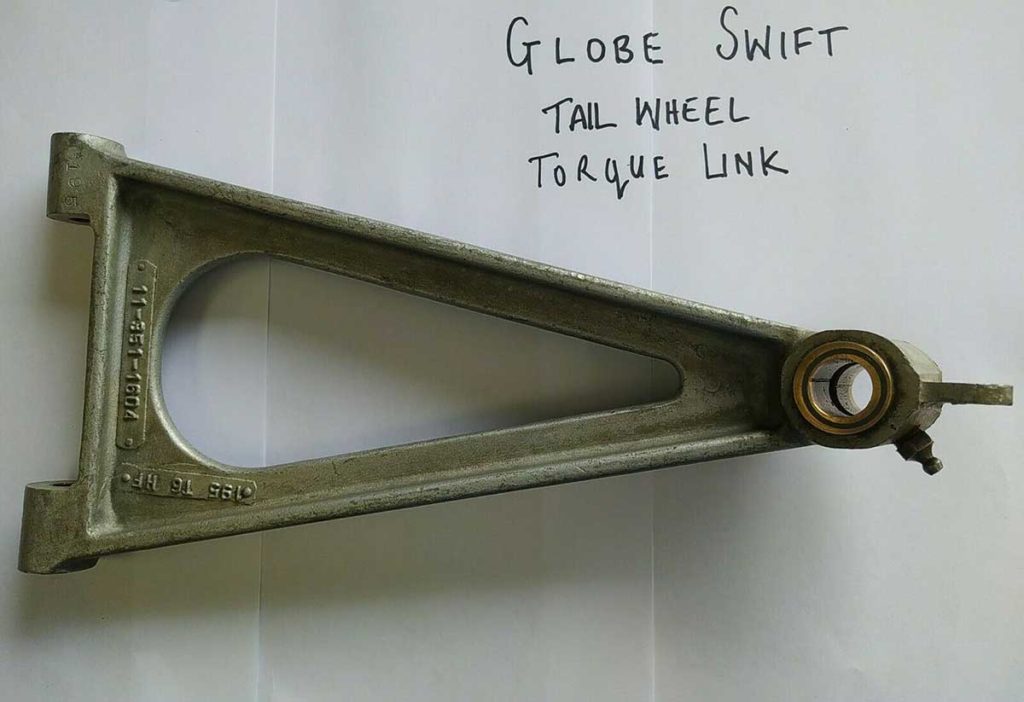 Swift tailwheel fork, Darren Lawrence